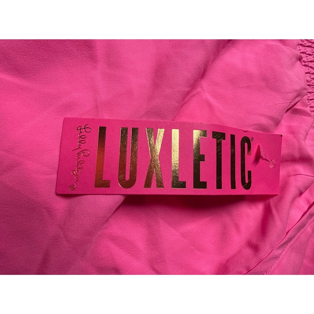Lilly Pulitzer Luxletic Women's XL Hot Pink Performance Running Shorts NWT - Picture 11 of 12